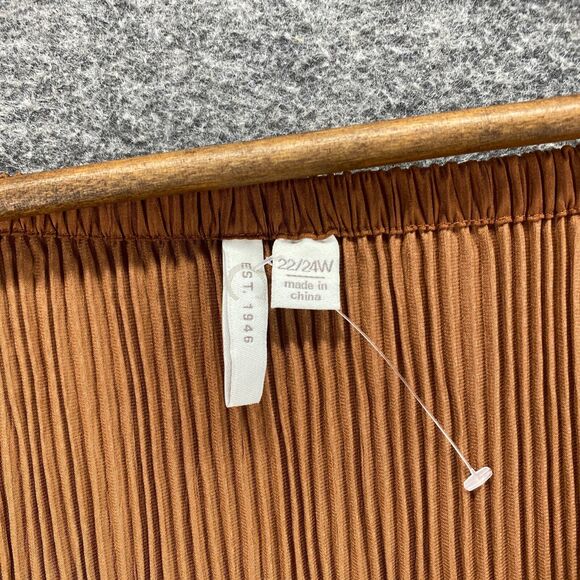 Cato Rust Pleated Blouse - Picture 5 of 9